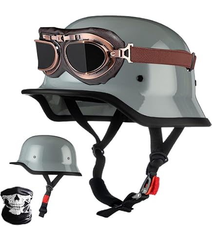 Amazon.co.jp: 東ドイツ軍実物ヘルメット, グレー, 偽装用ネット付き